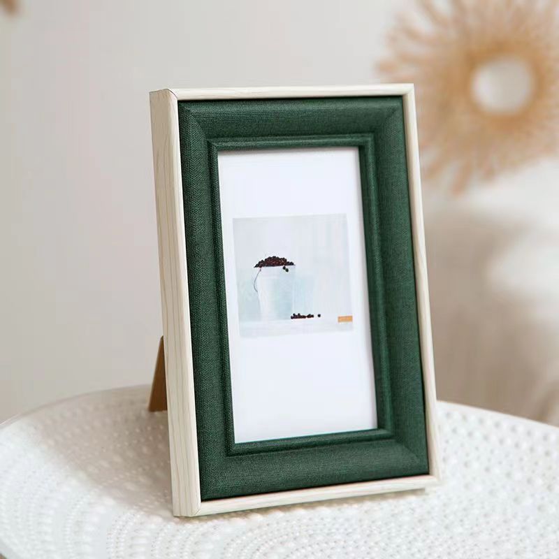 Creative Nordic photo frame stand, wall-mounted, suitable for both horizontal and vertical use, 6-inch, 7-inch, 8-inch, 12-inch, 16-inch desktop decoration, wedding dress frame Specification image