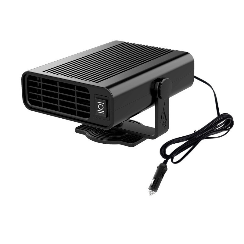 Car suction cup warm air blower, defogging, defrosting and snow-melting, car heating heater, car warm air blower, defrosting and defogging, cold and warm dual-purpose warm air blower, Qiwei Car Decoration QW292 Application Scenario