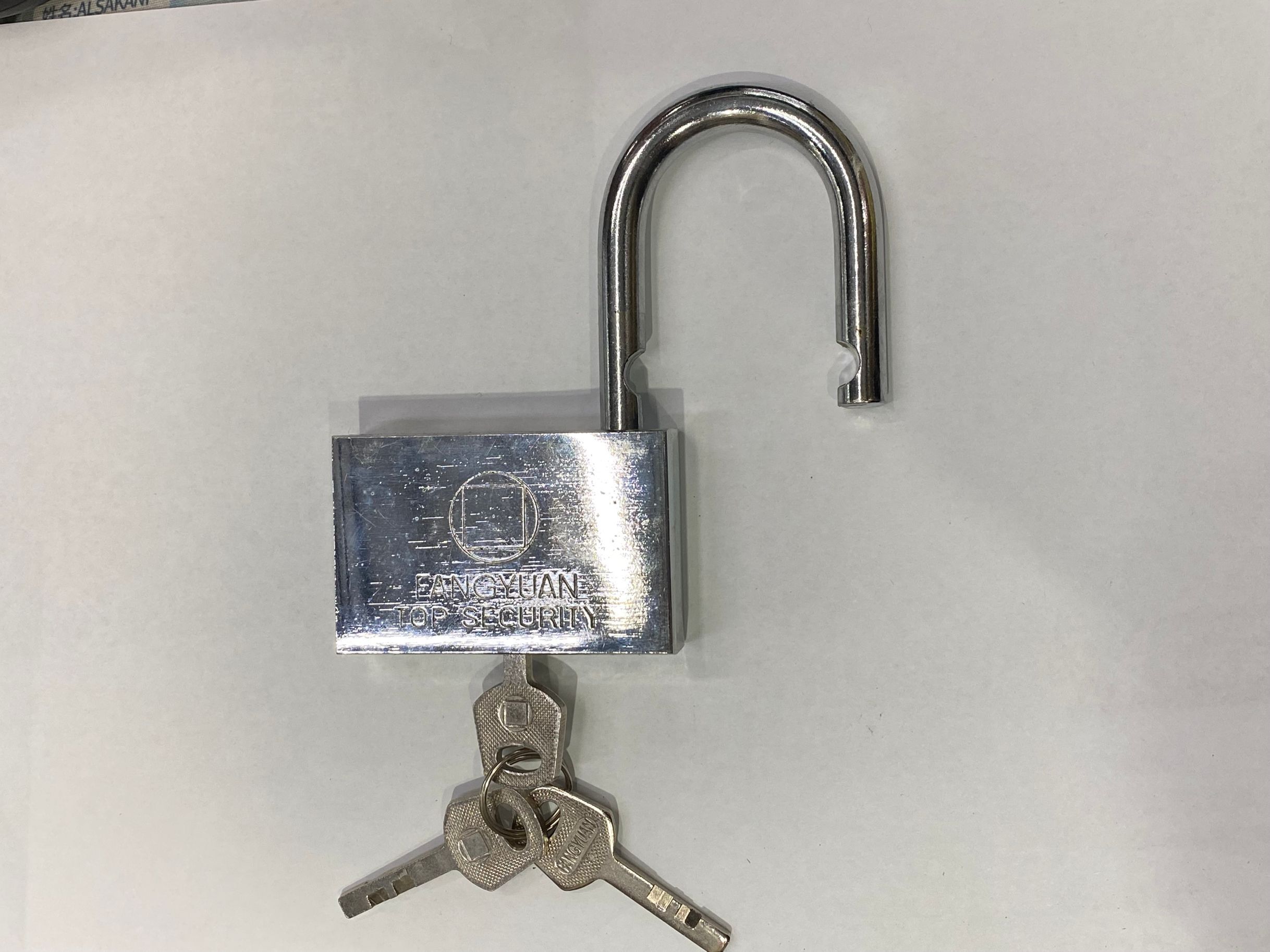 [fangyuan lock industry]70mm cuchilla cuatro cerraduras cerradura de cobre cerradura de combinación Item Picture