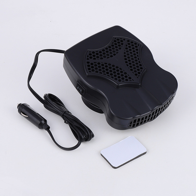 Car suction cup warm air blower, defogging, defrosting and snow-melting, car heating heater, car warm air blower, defrosting and defogging, cold and warm dual-purpose warm air blower, Qiwei Car Decoration QW291