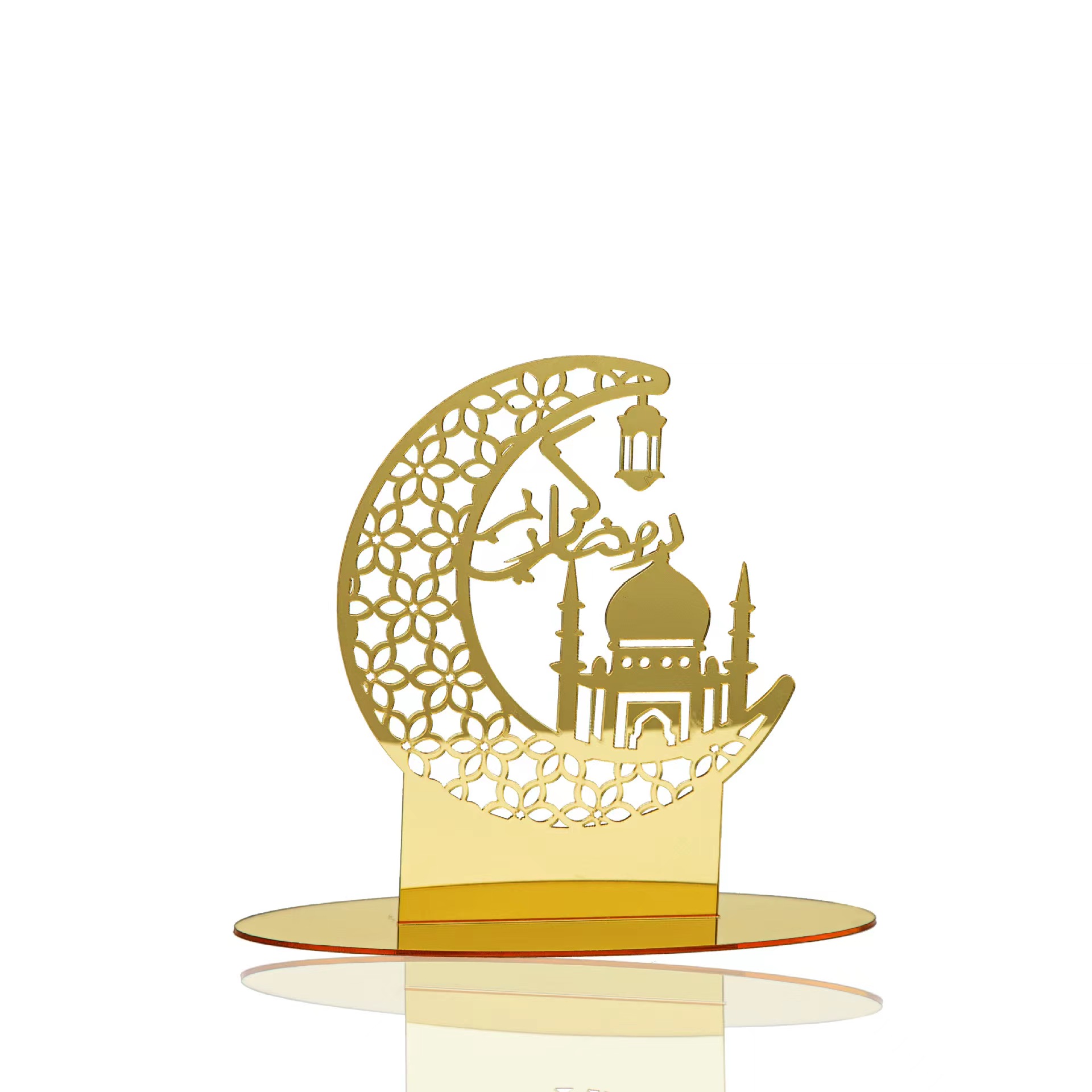 亚克力装饰贴/装饰摆台白底实物图