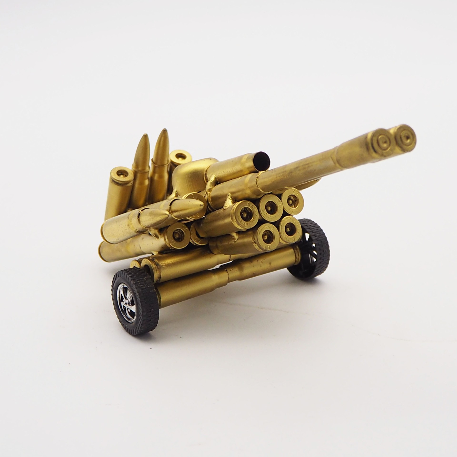 Small shell cannon 58 pairs, shell cannon model, shell cannon ornament, wholesale of shell handicrafts Specification image