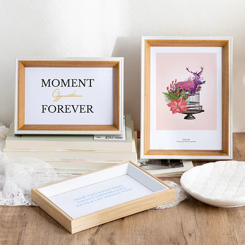 Simple table arrangement European-style photo frame with a sense of high-end photo development. 5-inch, 6-inch, 7-inch, 8-inch, 10-inch A4 wall photo frame Application Scenario