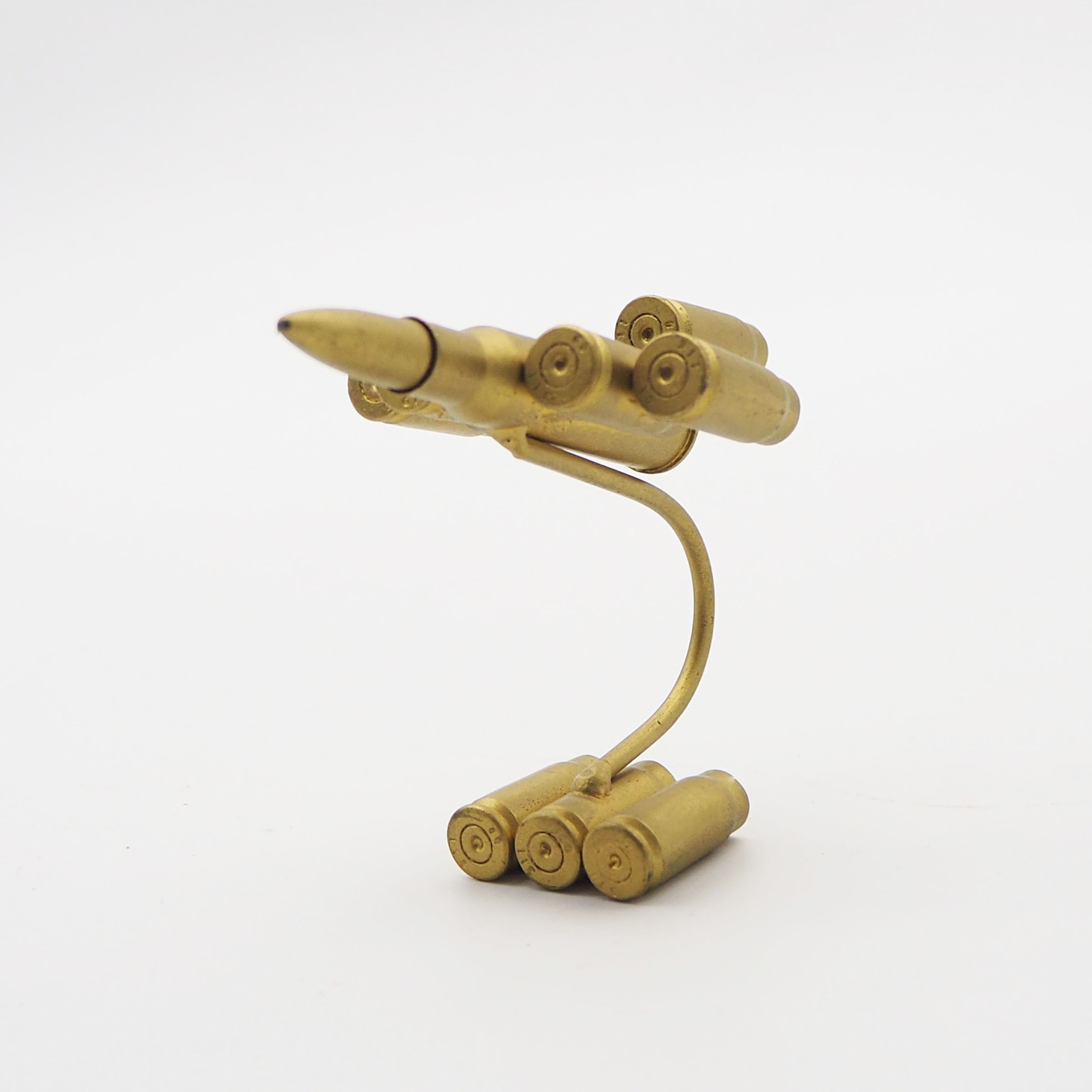 Wholesale of bullet case handicrafts, bullet case welding small aircraft, the smallest take-off small aircraft bullet case model ornaments details Picture