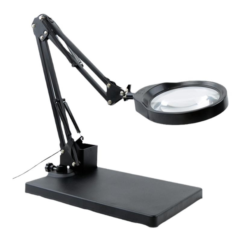 Repair magnifying glass PD127 wide-field high-definition lens 10x 48 high-brightness LED lights illumination details Picture