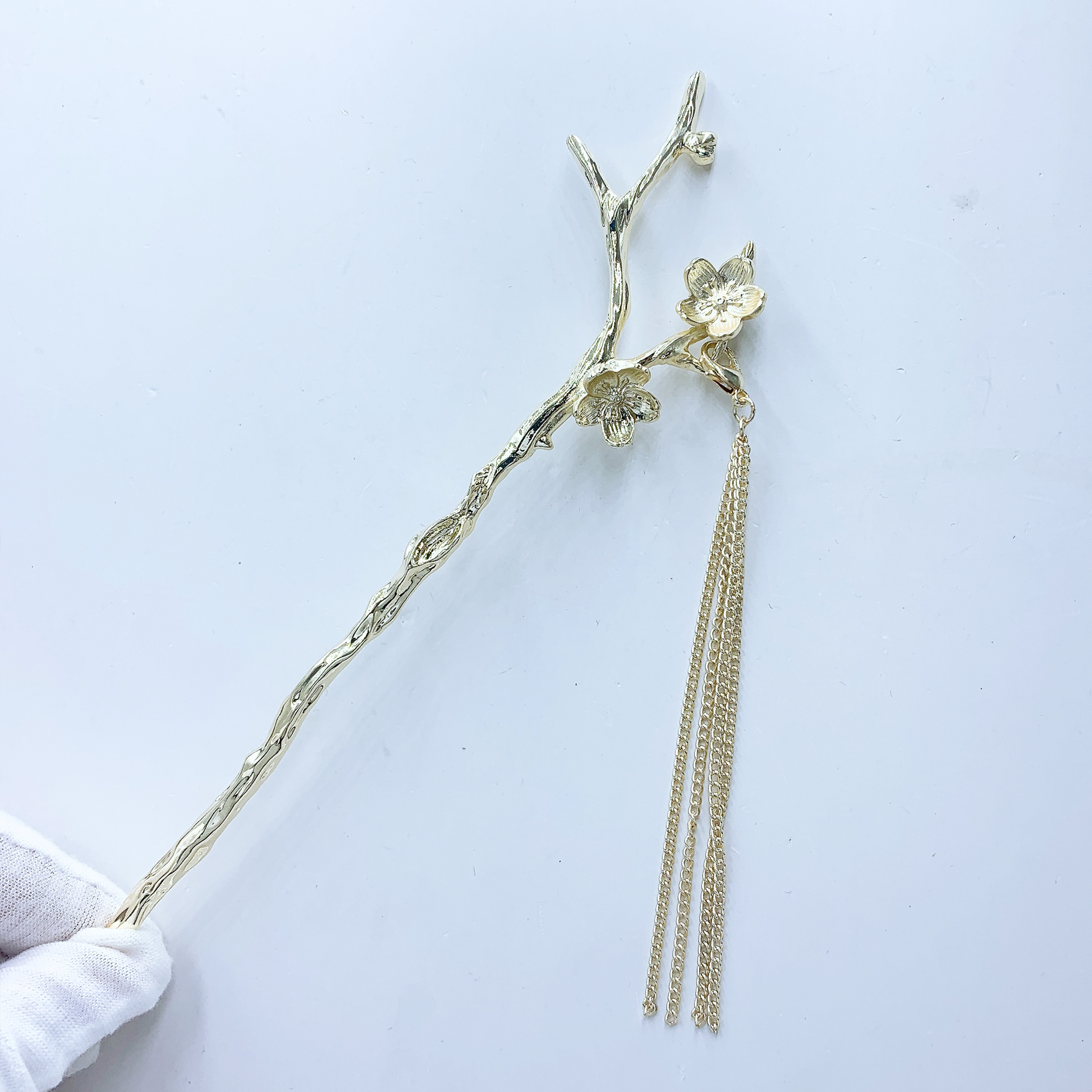 The popular tassel hairpin is a Han Xu accessory details Picture