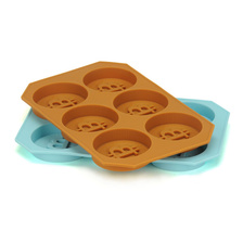 食品硅胶比特币冰格 虚拟币自制冰块冰盒 鱿金币巧克力烘焙模具棒棒糖饼干模具