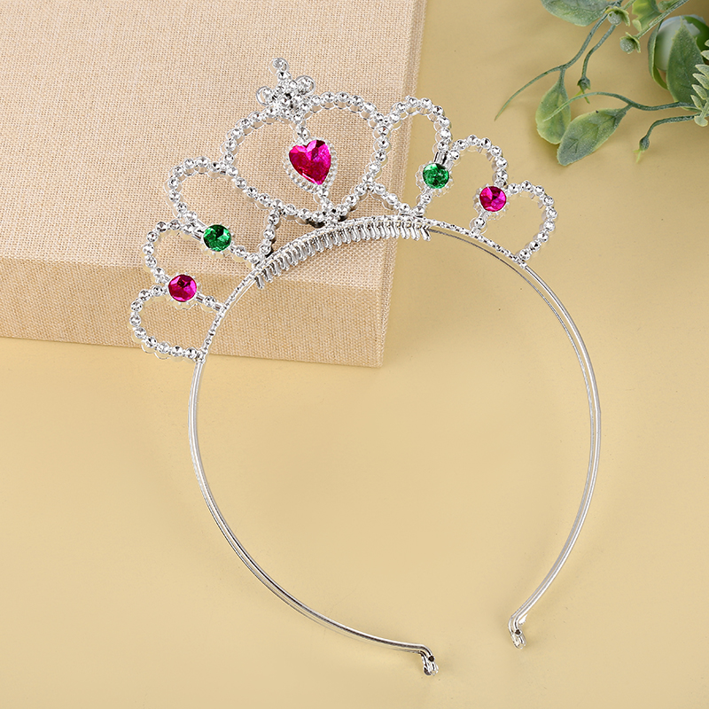 Headband little princess headwear mixed style mixed hair ordinary crown Korean-style crown princess headwear Specification image