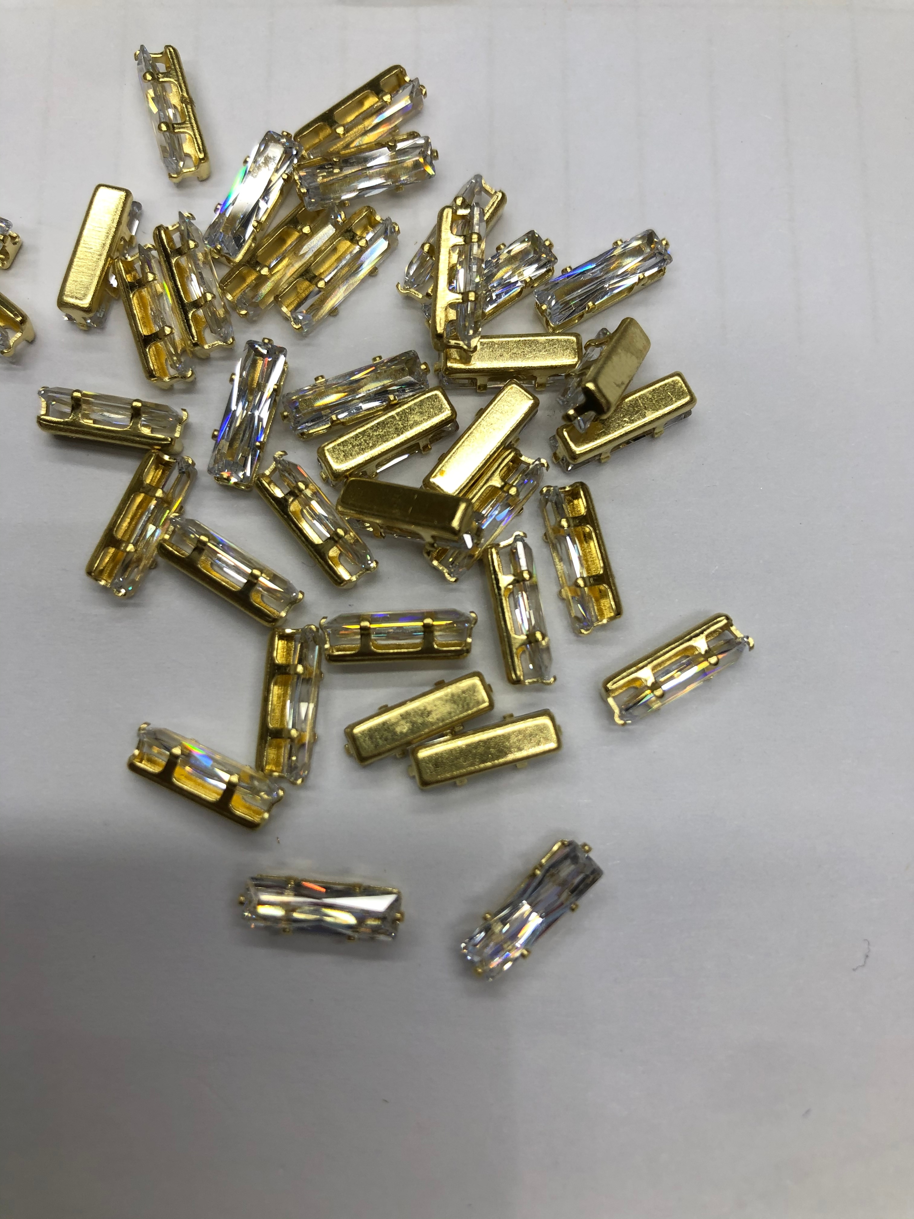 3*10长方+真锆  网红爆款 厂家直销 DIY