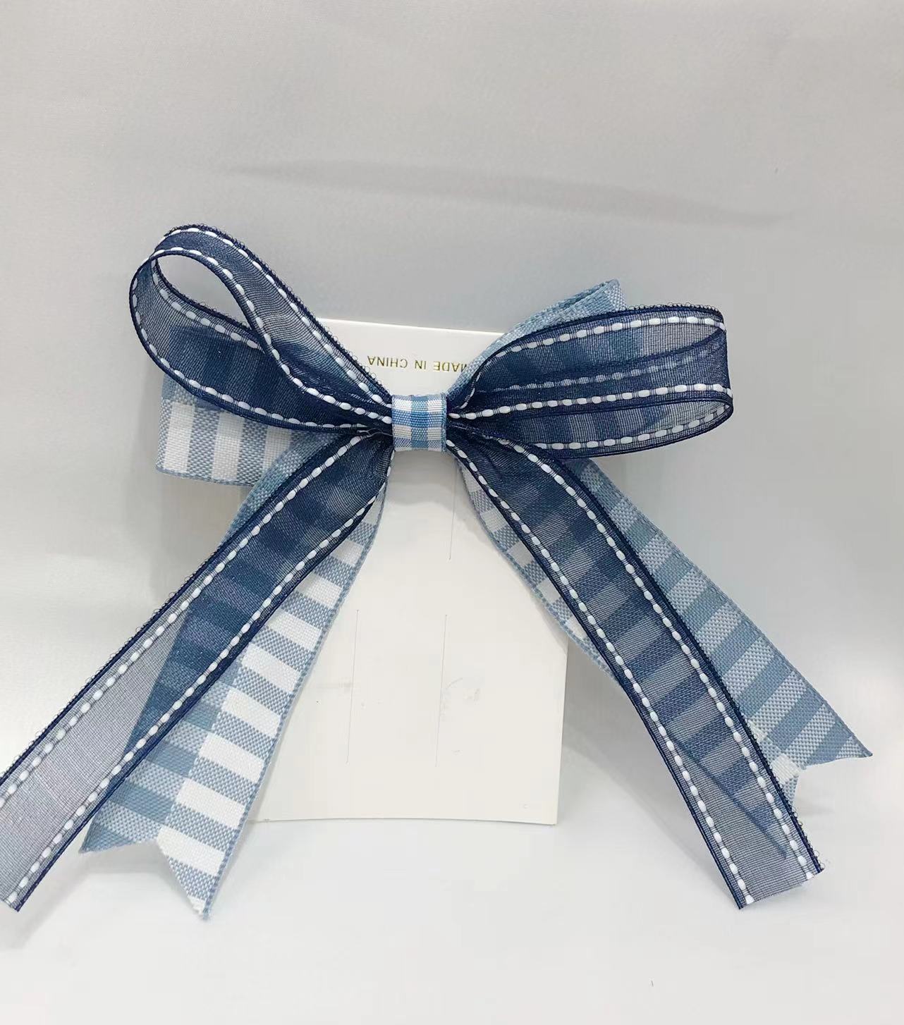 Jianjian vertical checkered belt Korean fashion webbing clothing accessories details Picture