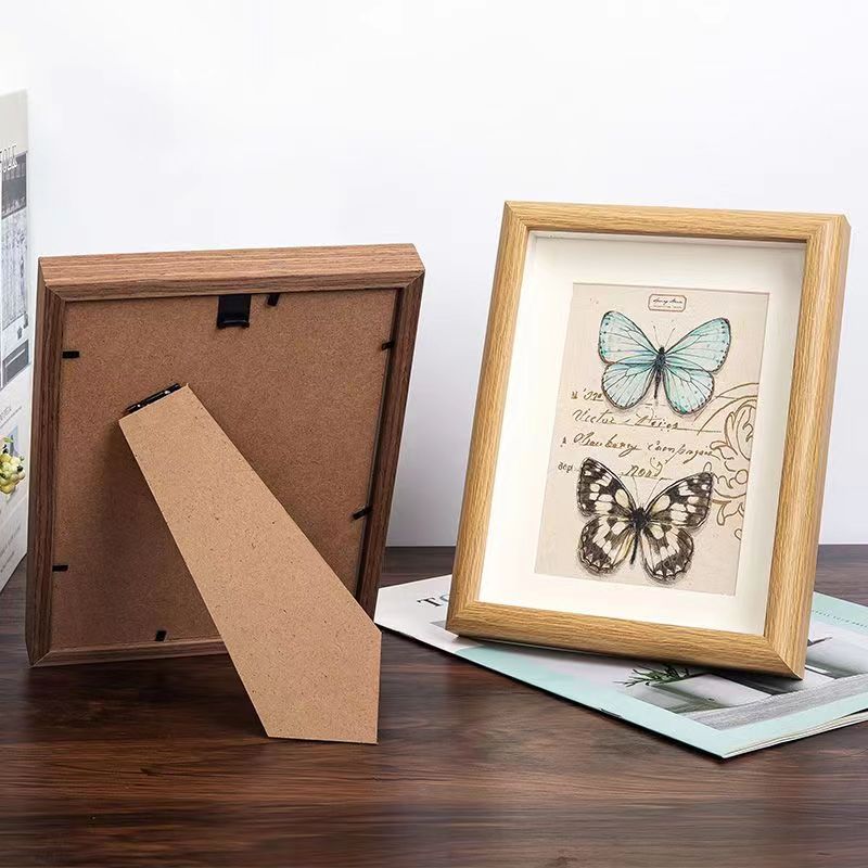 Photo printing with photo frame, 6-inch solid wood wall-mounted custom, custom developed photo album based on provided pictures, 8-inch three-dimensional hollow display table Application Scenario