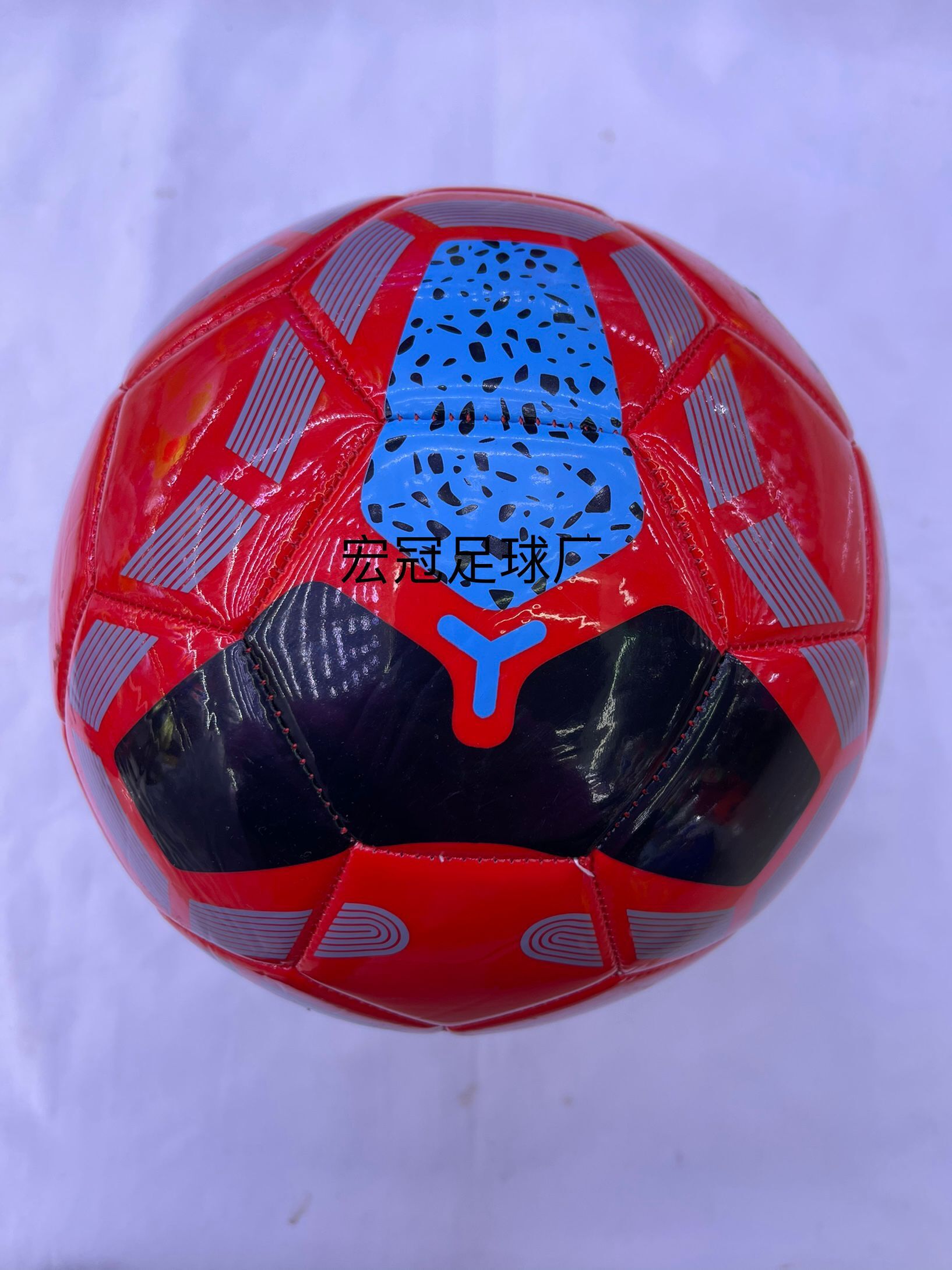 No. 5 foamed PU footballs -23 details Picture