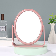 新款时尚日韩流行美妆镜化妆镜立式小台镜糖果纯色15