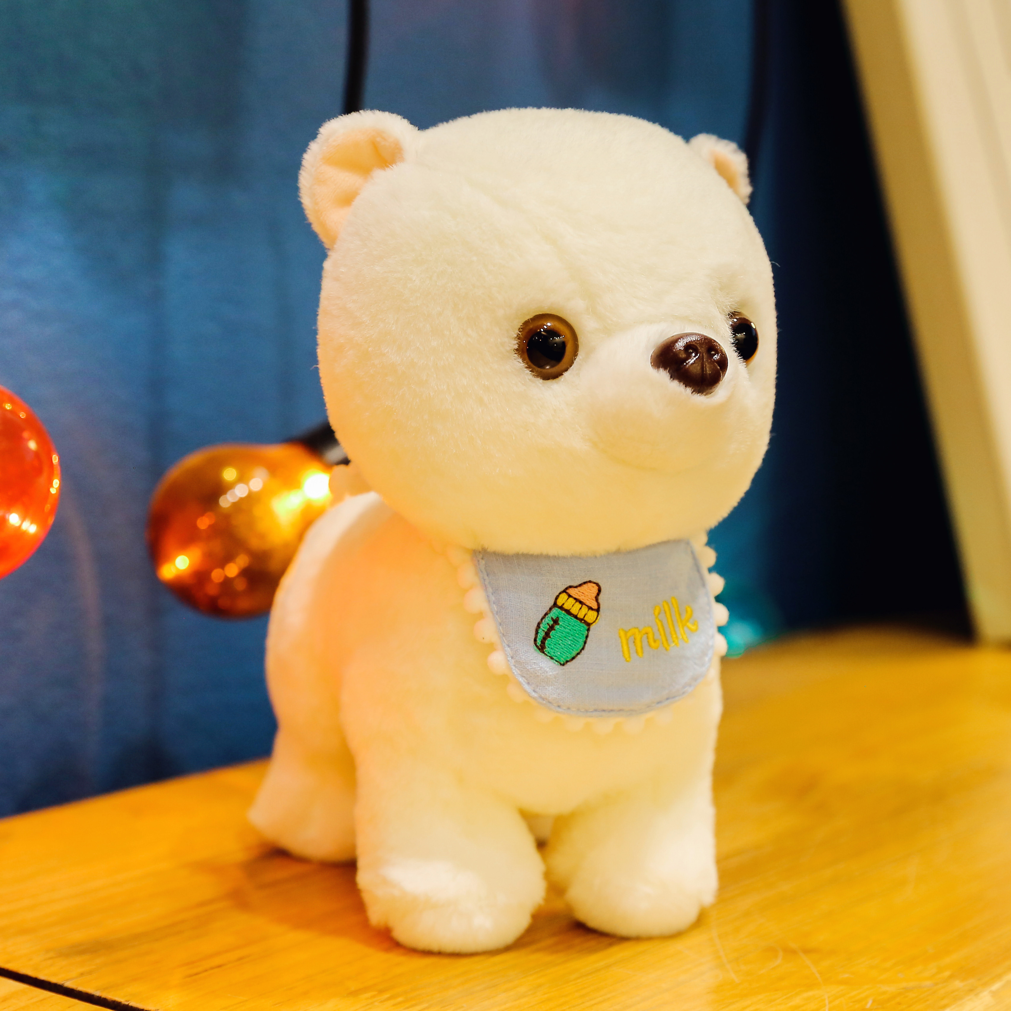 2022 New style scarf Dog Doll Plush toy, cute male and female bedroom birthday gift plush toy 40m Item Picture