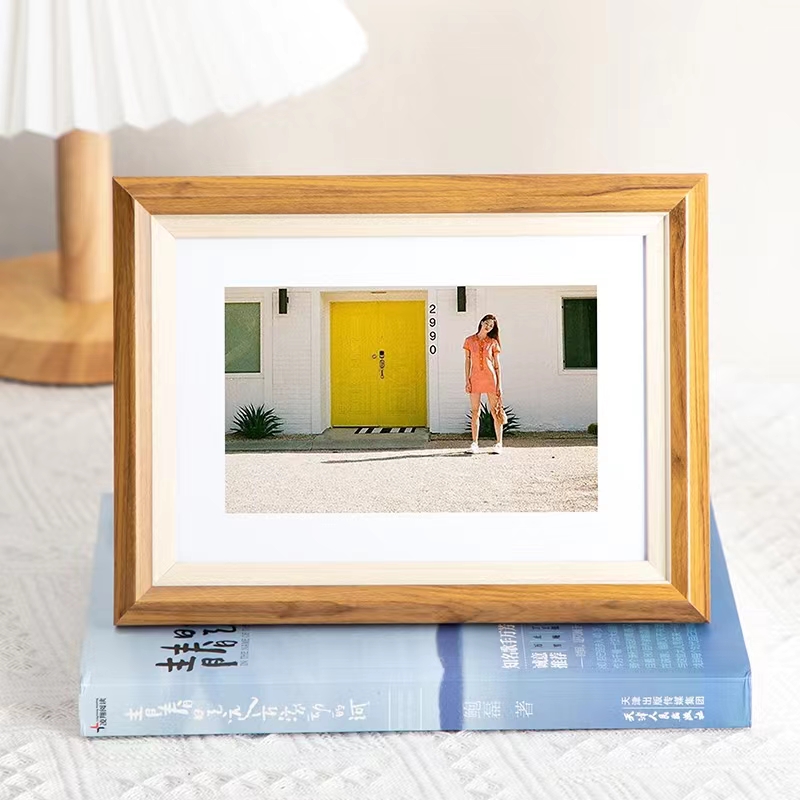 Simple table arrangement European-style photo frame with a sense of high-end photo development. 5-inch, 6-inch, 7-inch, 8-inch, 10-inch A4 wall photo frame Item Picture