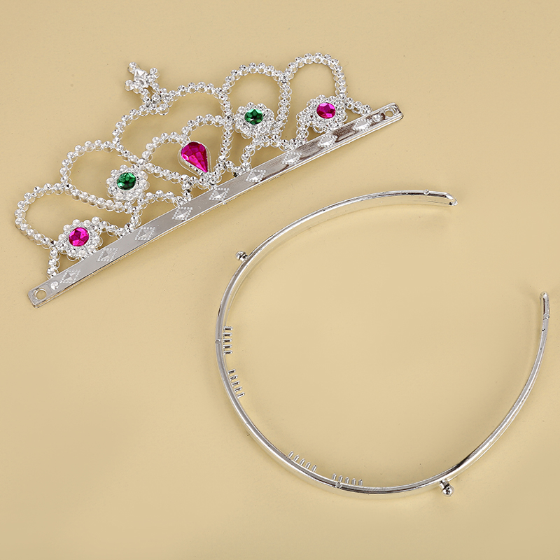Crown headwear set, princess crown, birthday supplies, ordinary crown, Korean-style crown details Picture