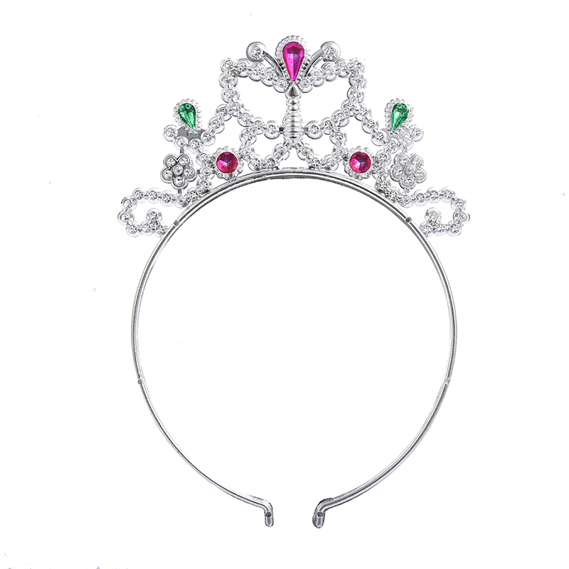 Headband little princess headwear mixed style mixed hair ordinary crown Korean-style crown princess headwear details Picture