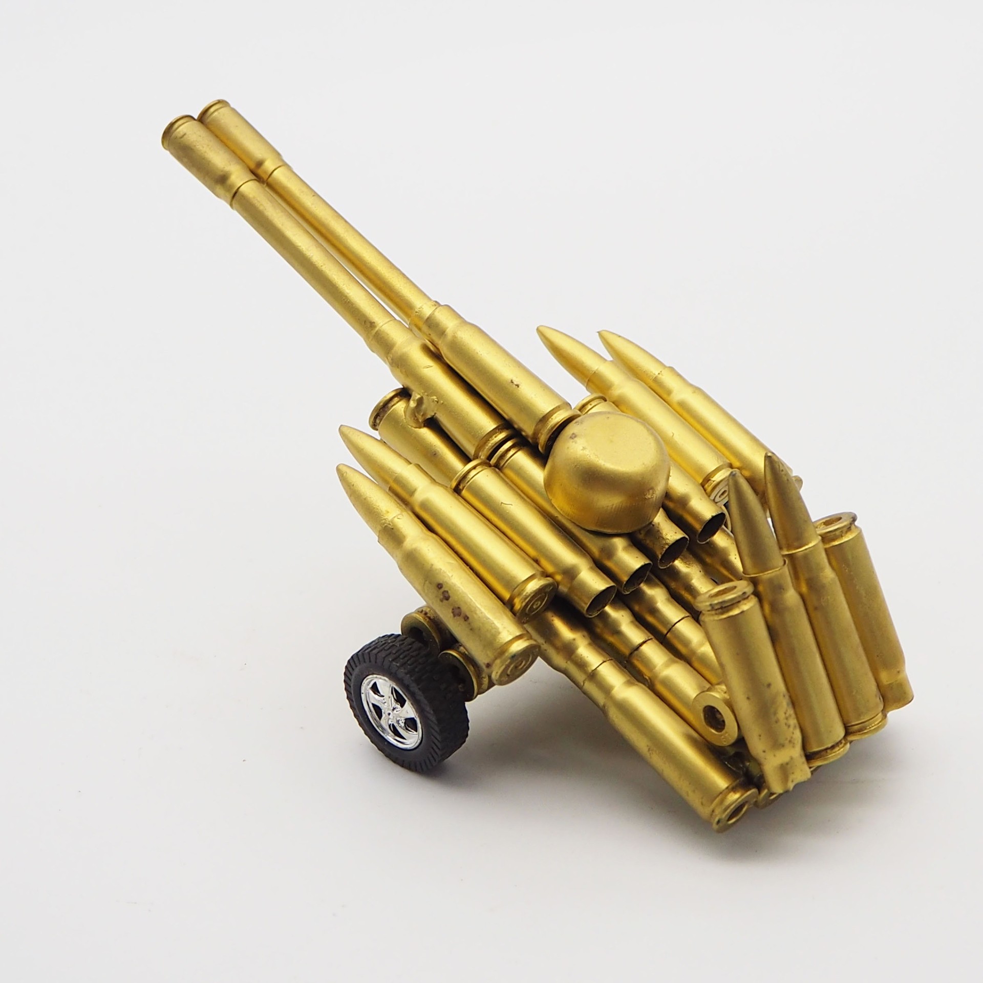 Small shell cannon 58 pairs, shell cannon model, shell cannon ornament, wholesale of shell handicrafts details Picture