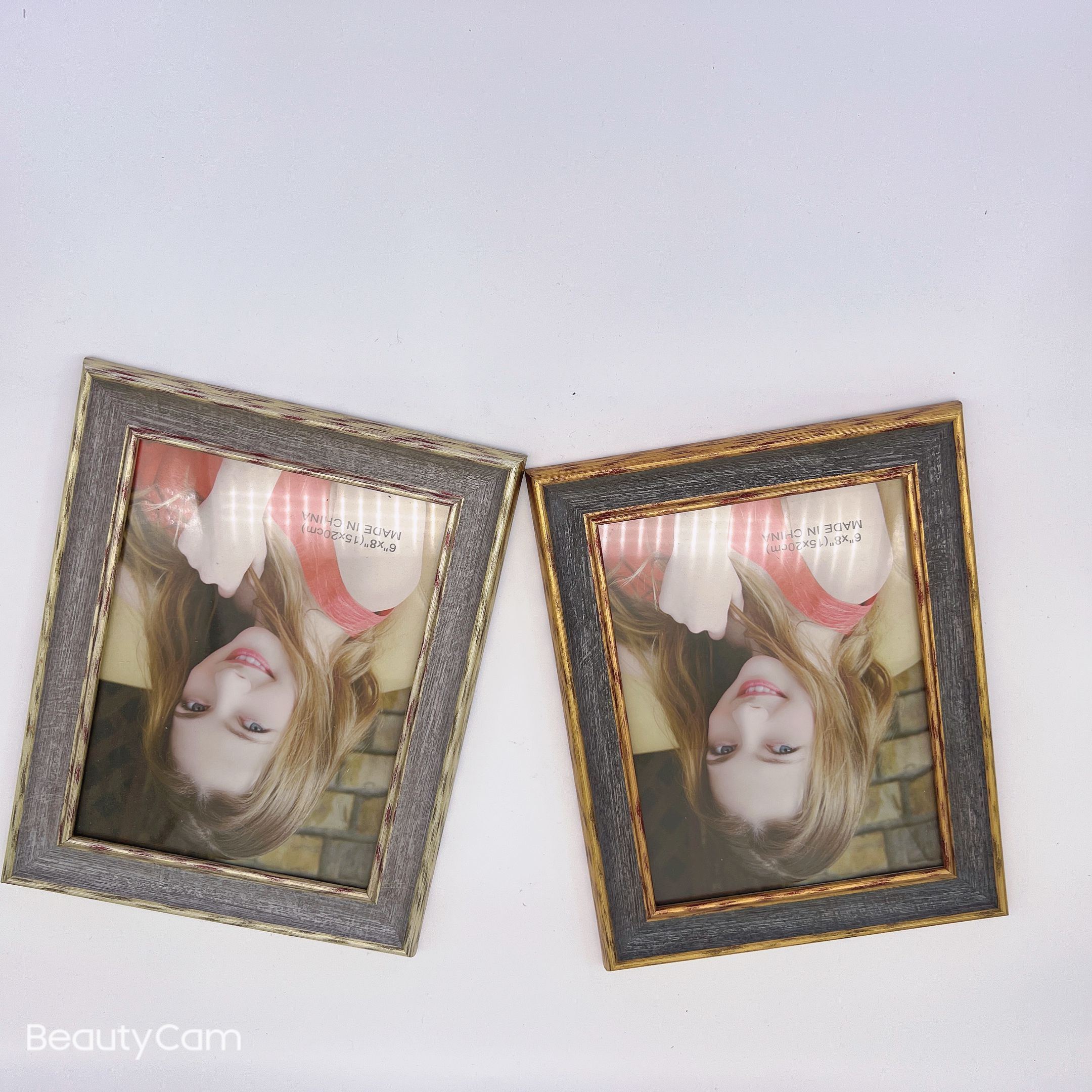Simple photo frame display table, indoor decoration, resin photo frame manufacturer wholesale details Picture