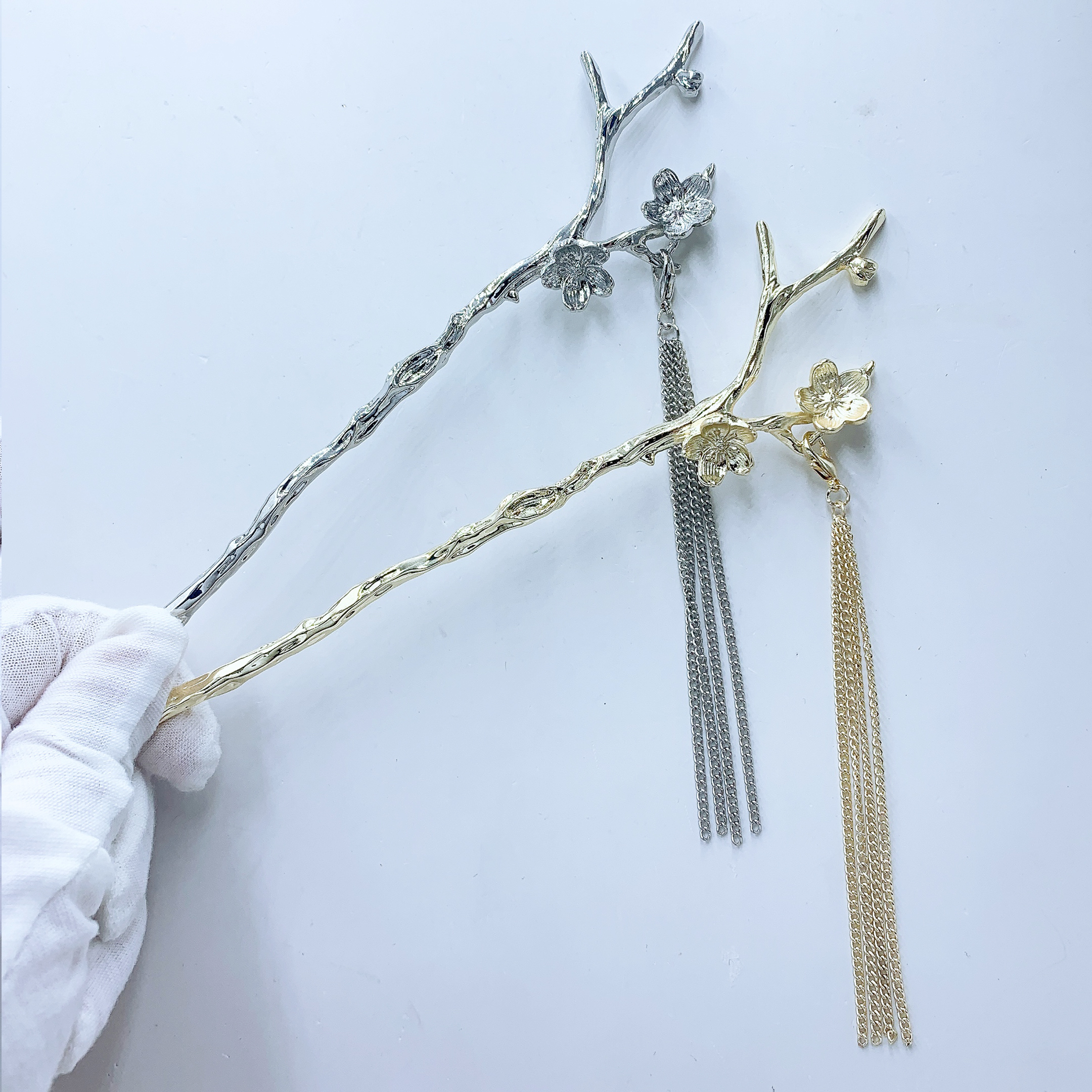 The popular tassel hairpin is a Han Xu accessory Specification image