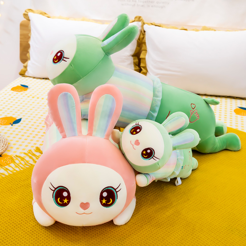 2022 New style party rabbit plush toy, a cute birthday gift for boys and girls' bedrooms, 40m plush toy details Picture