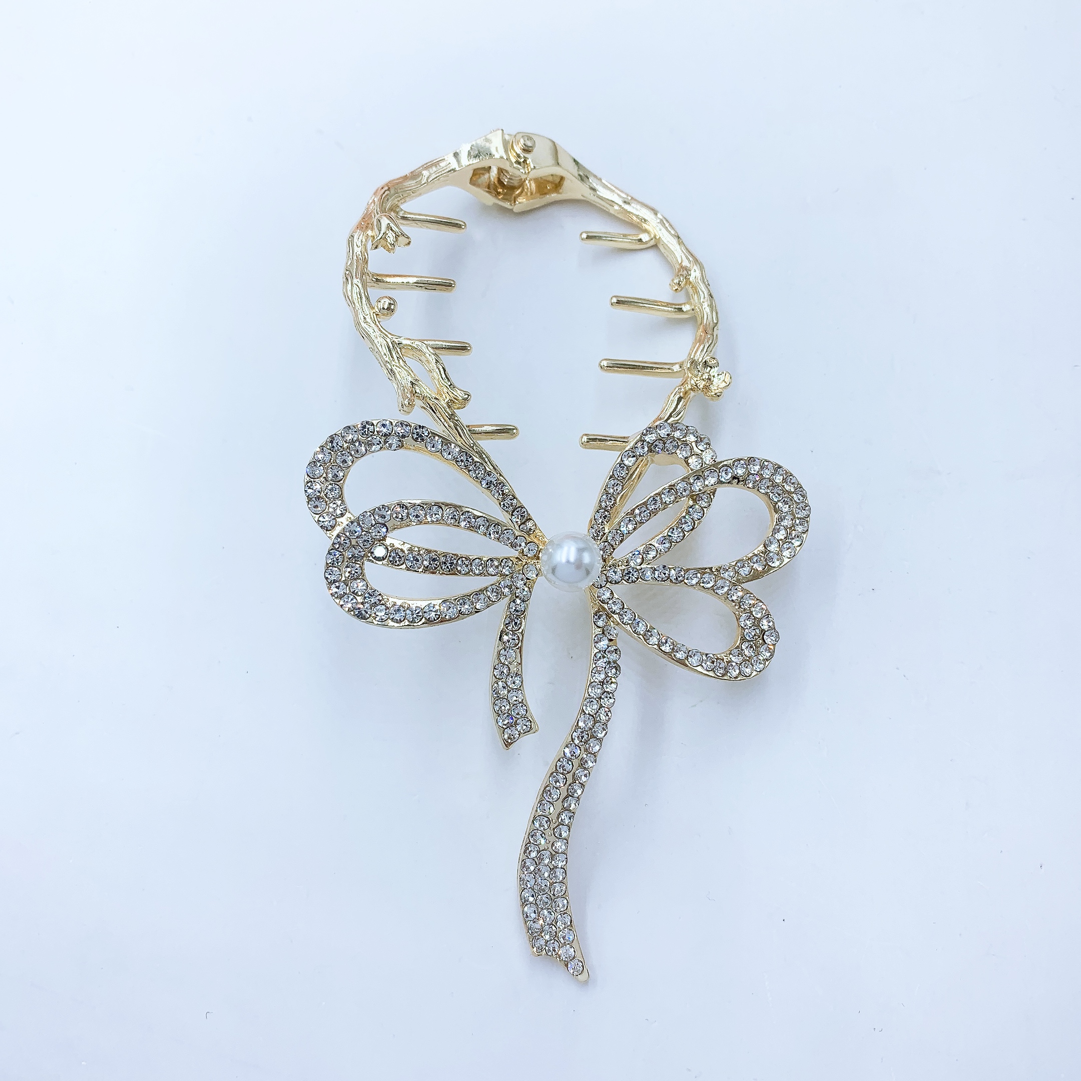 The popular bow-shaped bun hairstyle is a beautiful and romantic Korean-style accessory Specification image