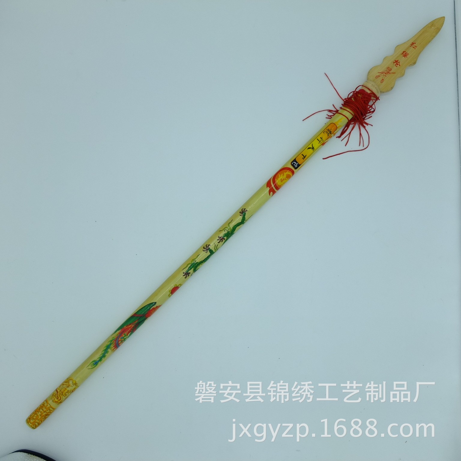 Factory direct sales of bamboo red spear children's toys and red spear children's stage and film props details Picture