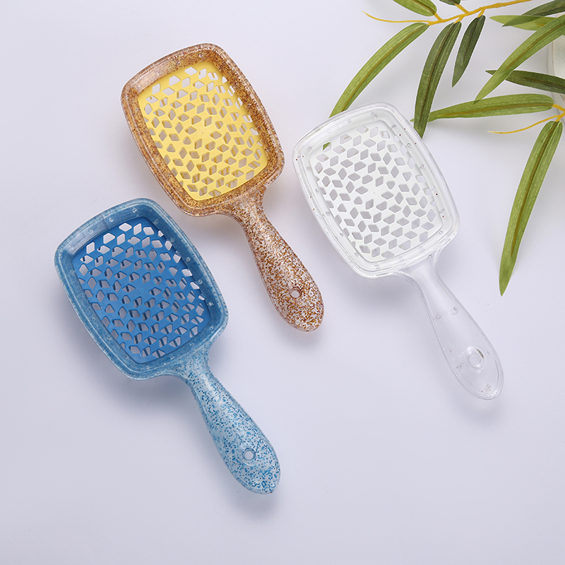 梳子/美发梳/手柄梳白底实物图