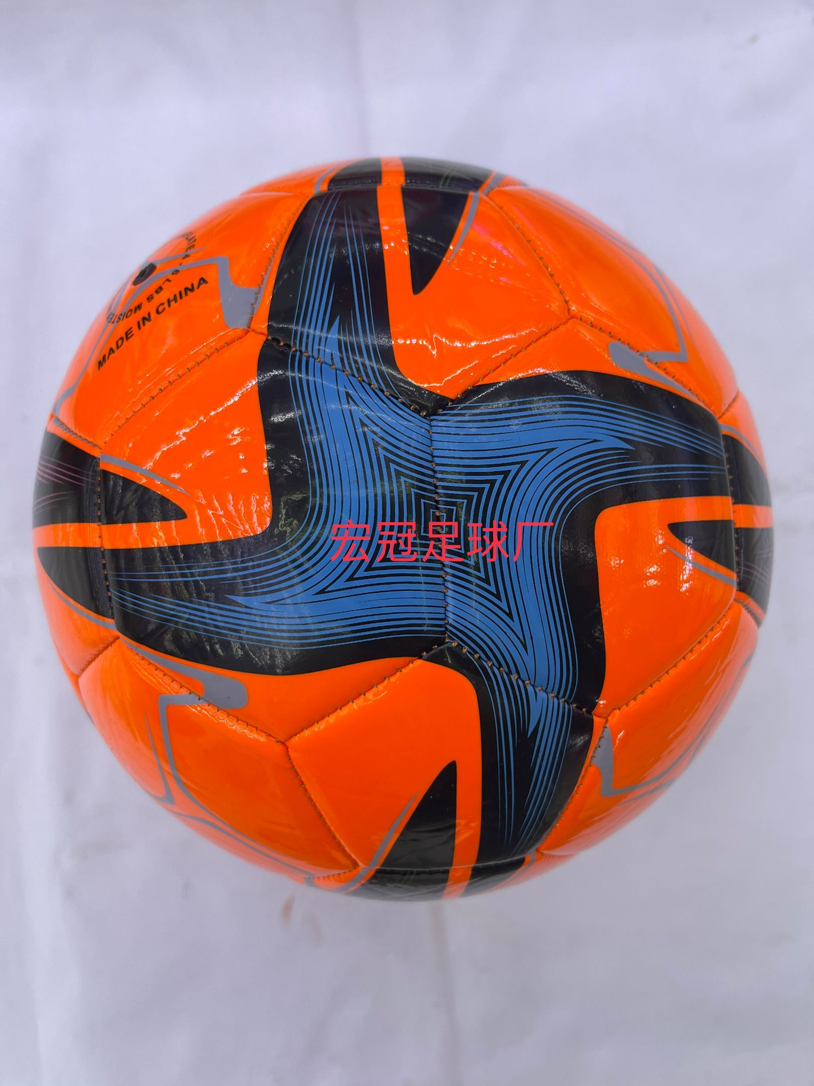 No. 5 foamed PU footballs -65 details Picture