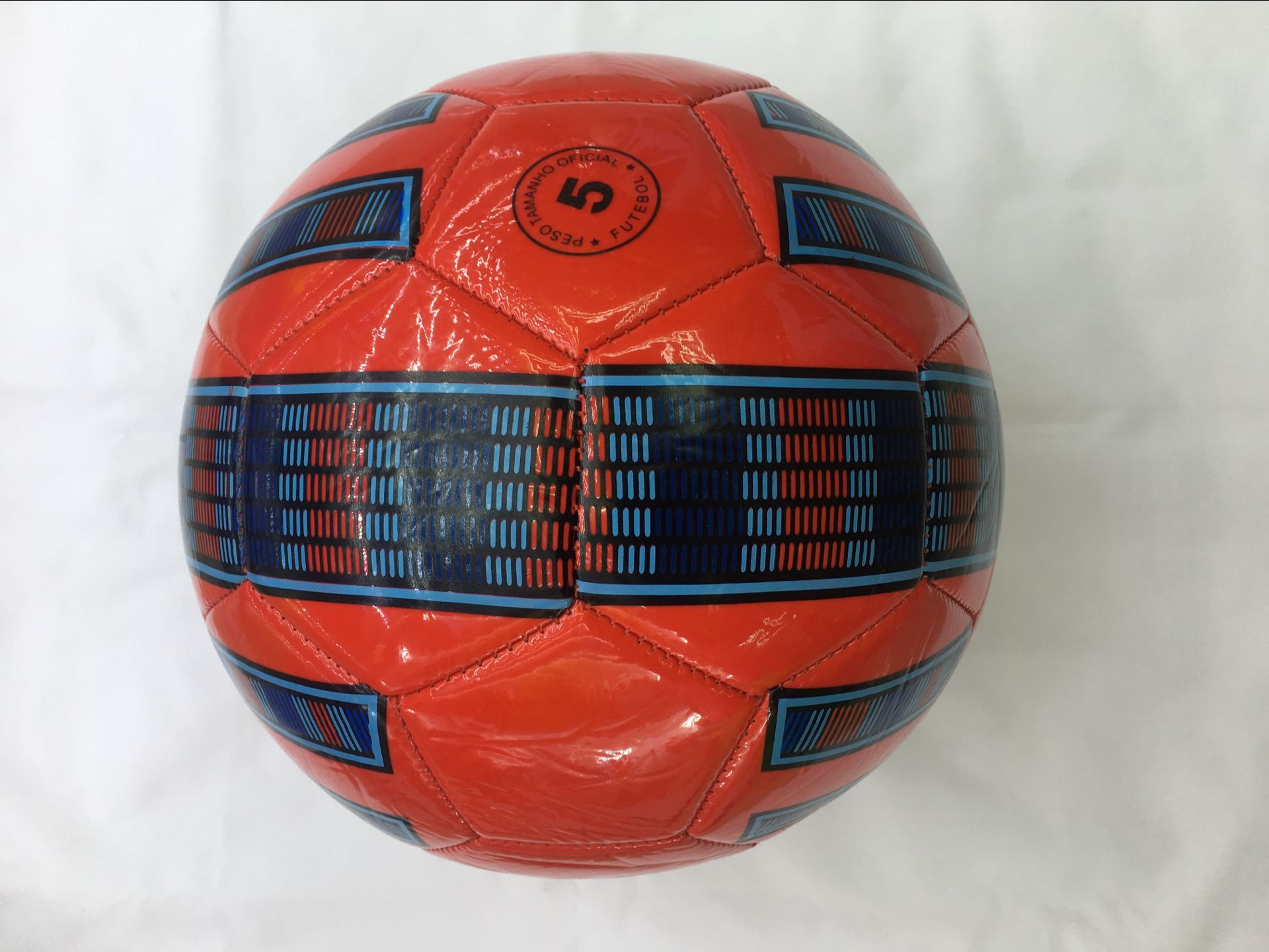 No. 5 foamed PU footballs -26 details Picture