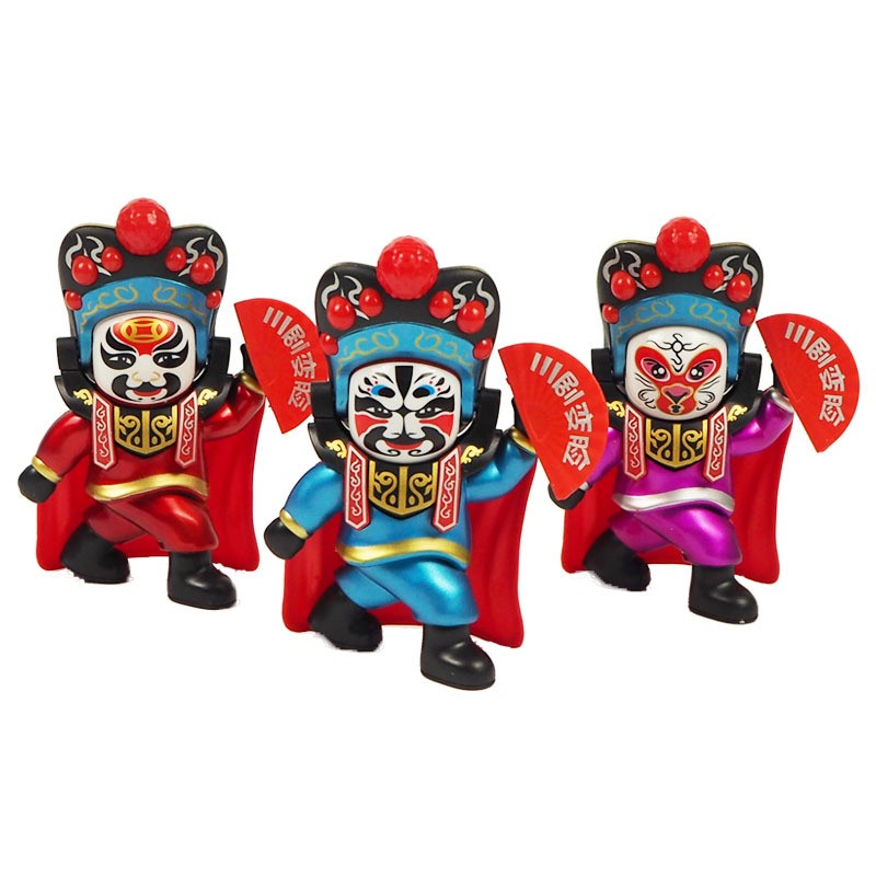 Factory direct sales of Sichuan Opera face-changing dolls, facial makeup dolls, Peking Opera face-changing dolls, traditional facial makeup gifts, and street stalls Item Picture