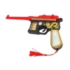 Wholesale of children's electric toy guns, sound and light engraving Golden Dragon flash music guns, nostalgic toys, Mauser Red Ah Jun guns Item Picture