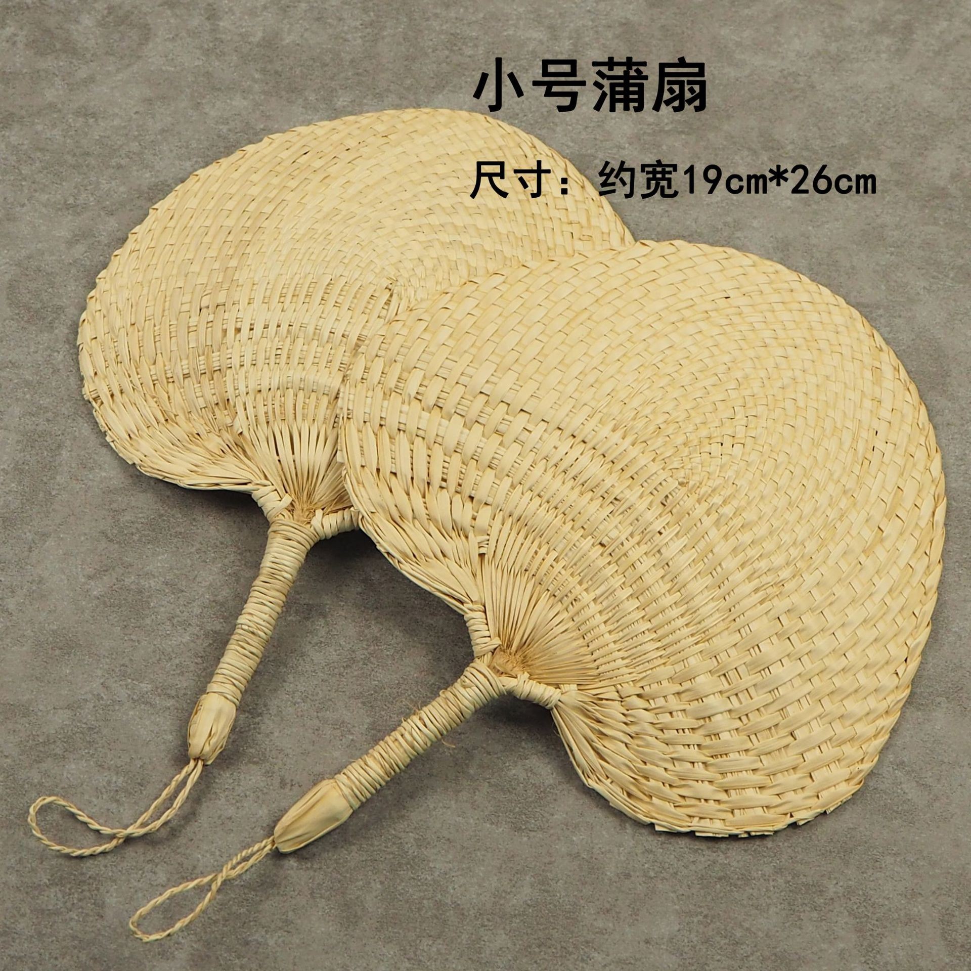 小号蒲扇宝宝款棕叶扇子手工编织扇手摇老式蒲扇夏天纳凉驱蚊扇子