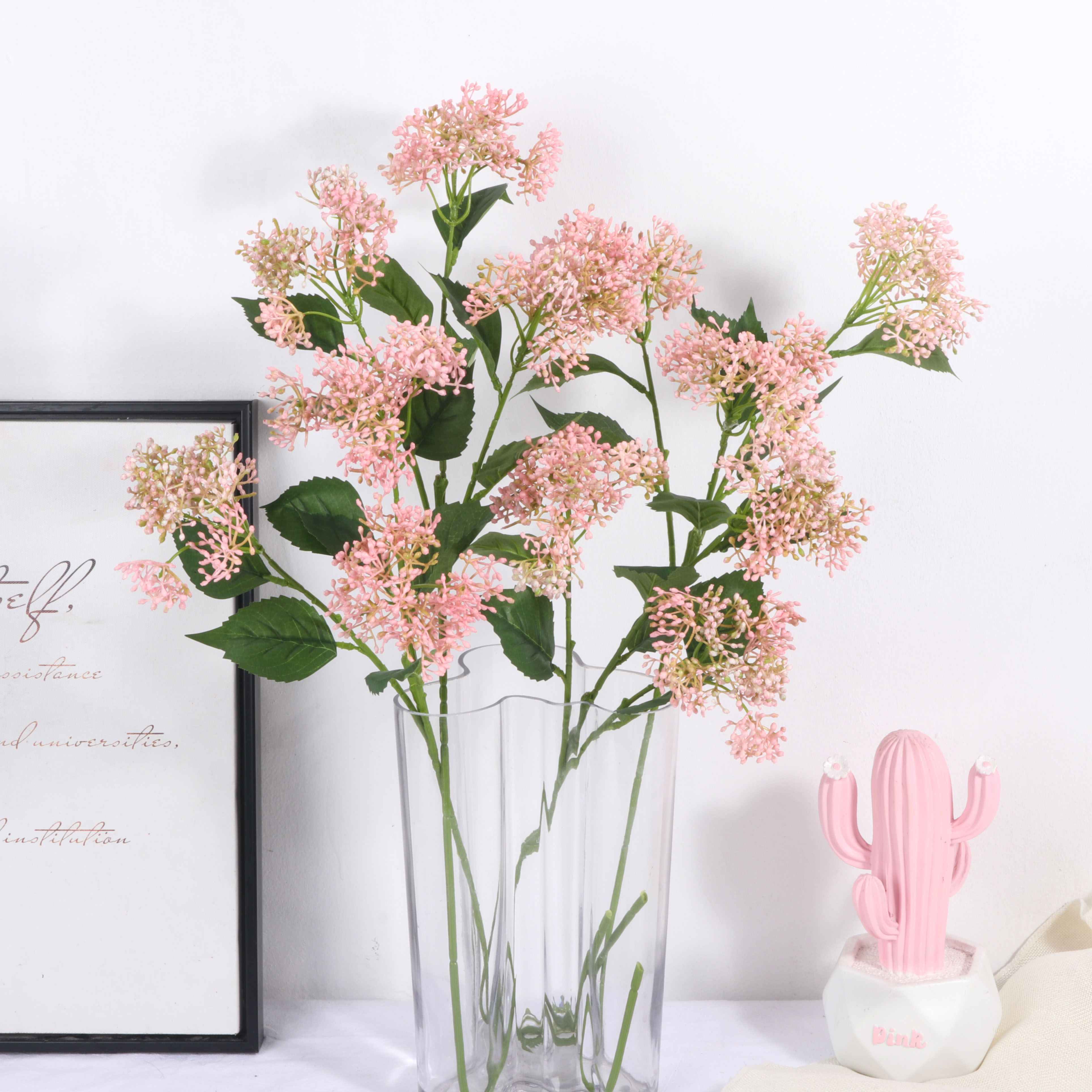 Simulated 3-pronged raspberry fruit, plastic millet fruit, simulated flower and green plant fruit, home decoration, wedding photography and arrangement details Picture
