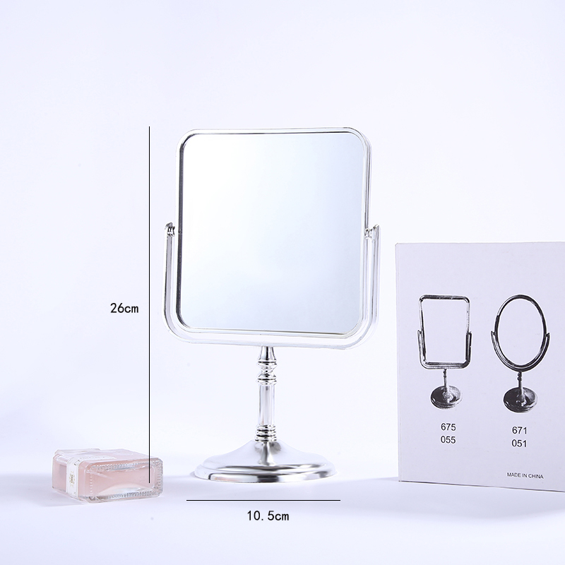 New fashionable Japanese and Korean popular beauty mirrors, makeup mirrors, standing mirrors, electroplated non-fading tall mirrors, 28 Specification image
