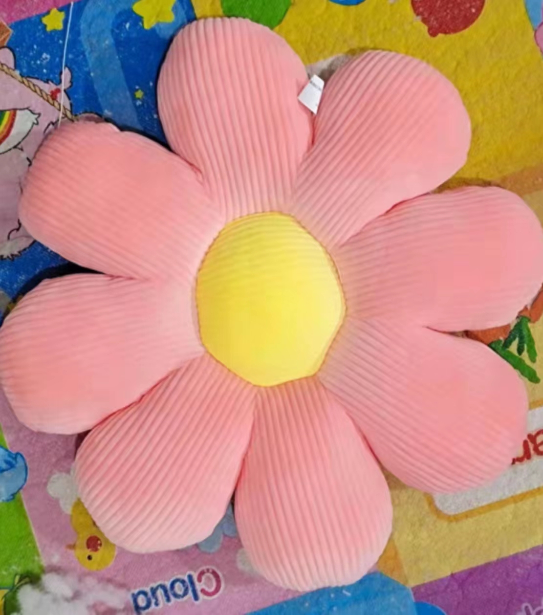 37cm new sunflower cartoon cushion pillow, cute student and teacher chair cushion, office wonder details Picture