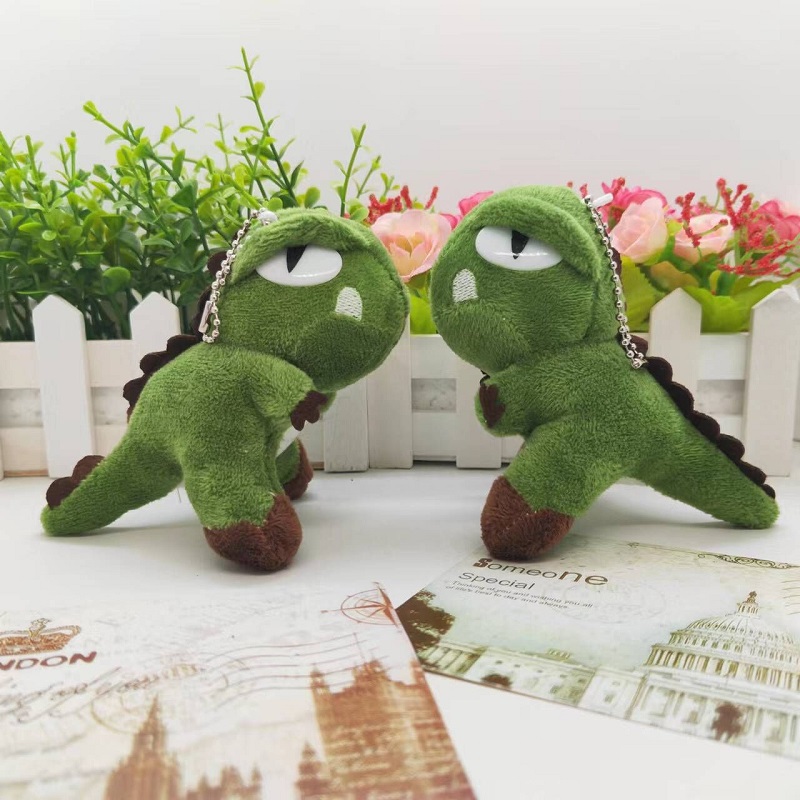 Senbao Monkey 01 Plush toy, dinosaur keychain, pendant, bear bag, doll, schoolbag, hanging accessory, small gift event, giving away children's clothing accessories, cute details Picture