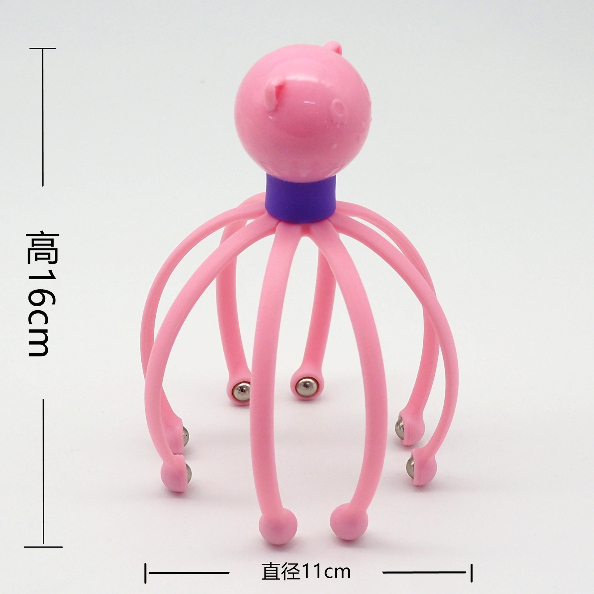 Head massager, eight-claw ball scalp massage, claw head relaxation wonder, steel ball head massage wholesale details Picture