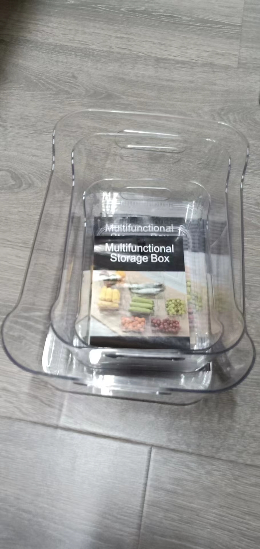 U型冰箱收纳盒食品级保鲜盒厨房蔬菜整理神器图