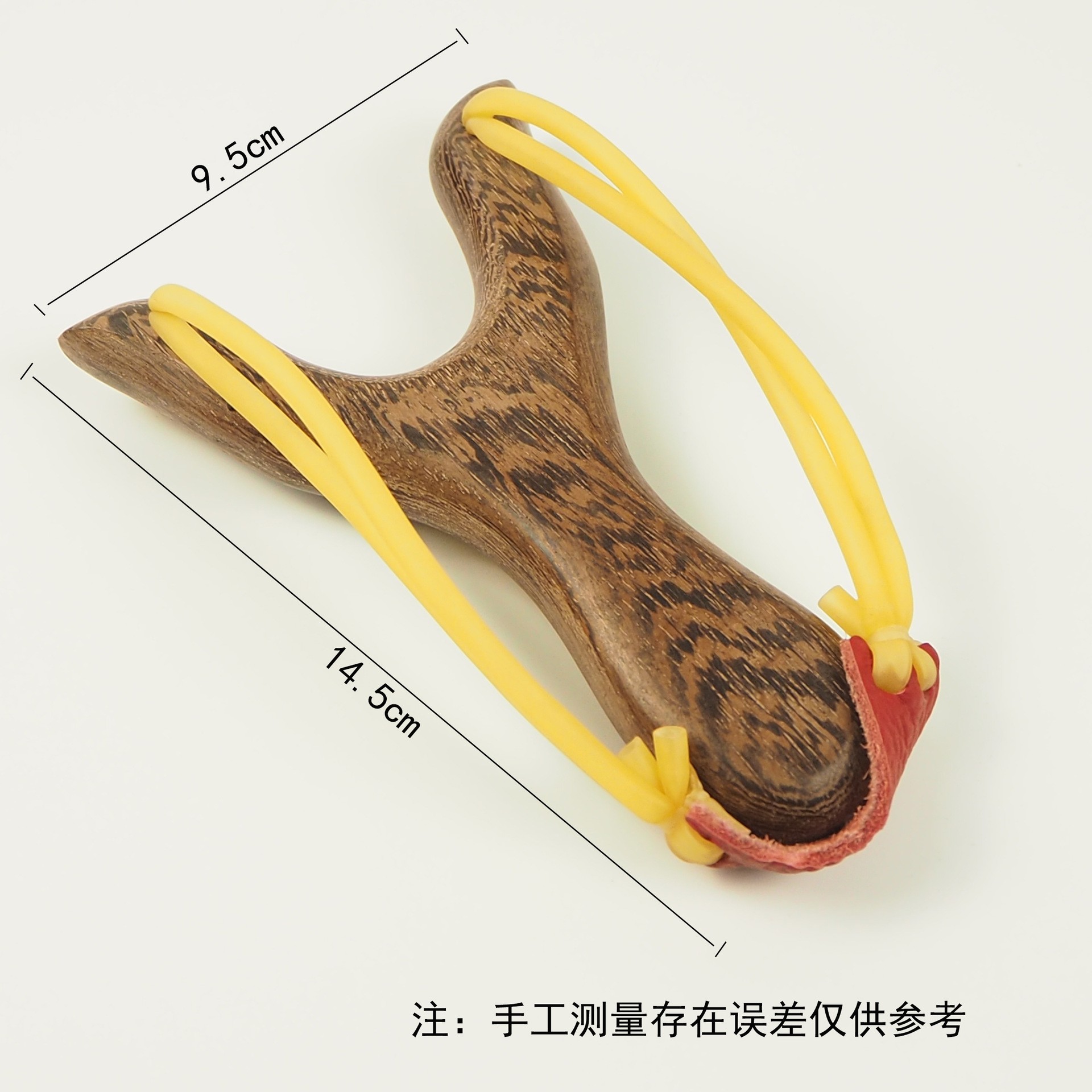 Factory direct sales of wooden slingshots, chicken wings, wooden slingshots, outdoor shooting, fishing, casting bait, feeding mud balls, no lethality Application Scenario