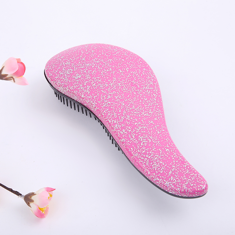New fashionable Japanese and Korean popular beauty comb, hair comb, massage comb, handle comb, Grand princess comb, flash powder style 49 Application Scenario