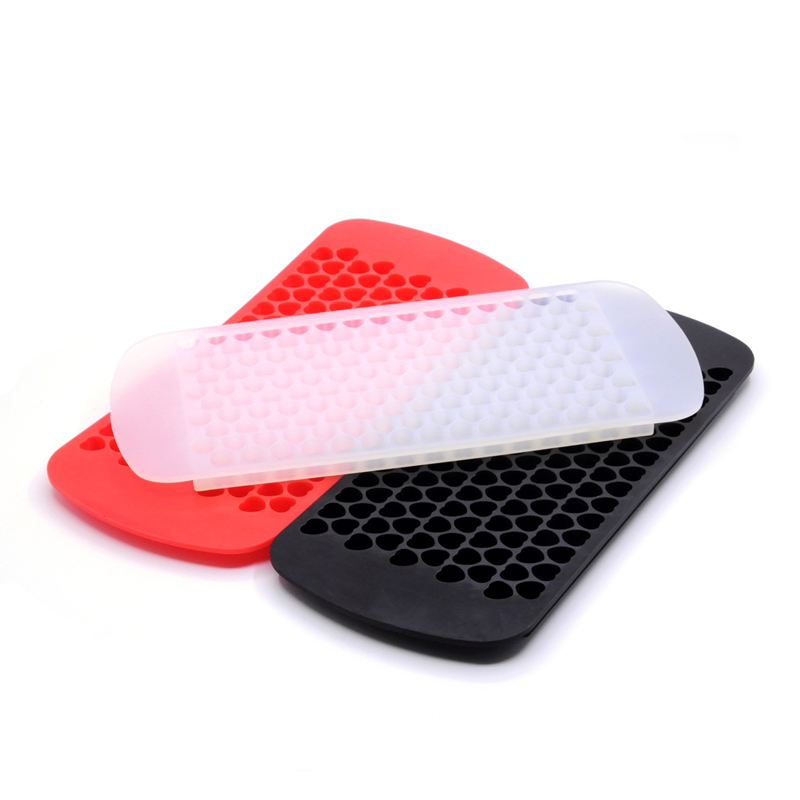硅胶心形冰格/硅胶制冰器/自制冰块模具产品图