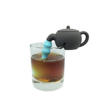 现货茶壶硅胶泡茶器 创意硅胶茶包 懒人家居滤茶器 新品茶壶日用