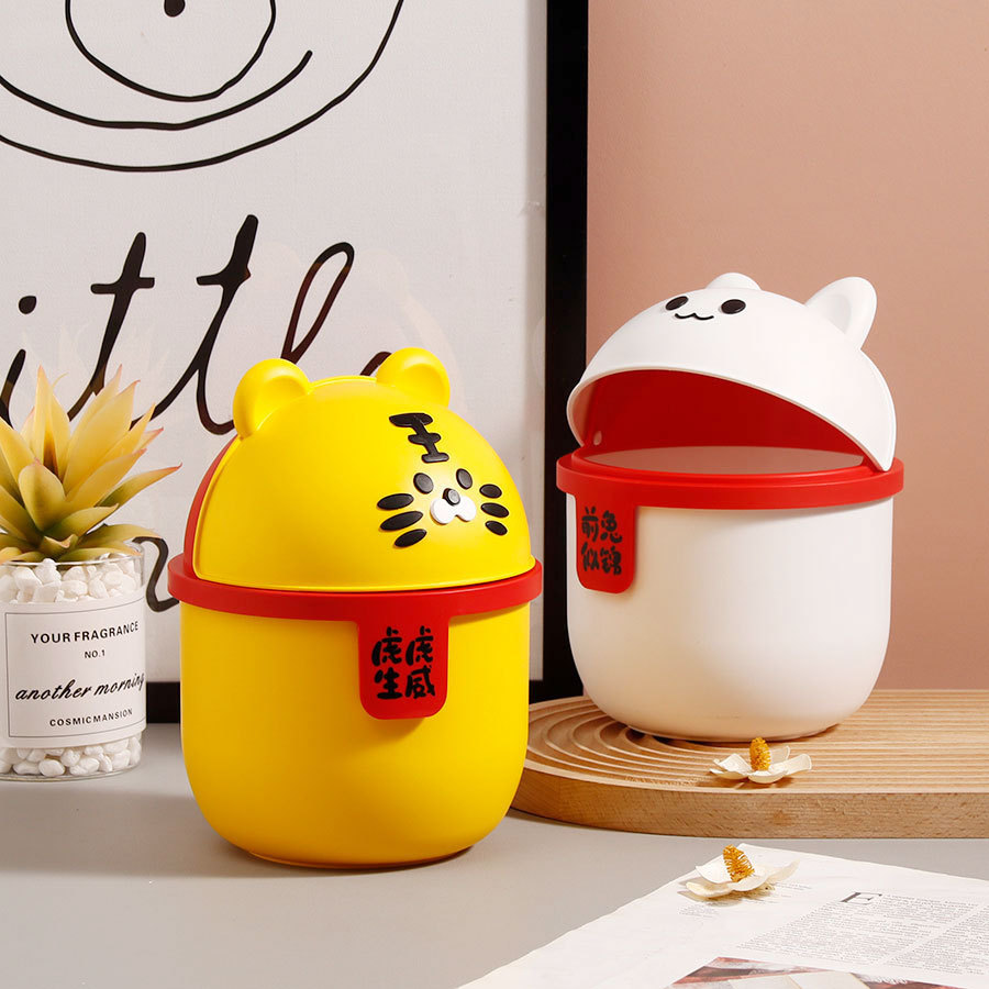 桌面垃圾桶产品图