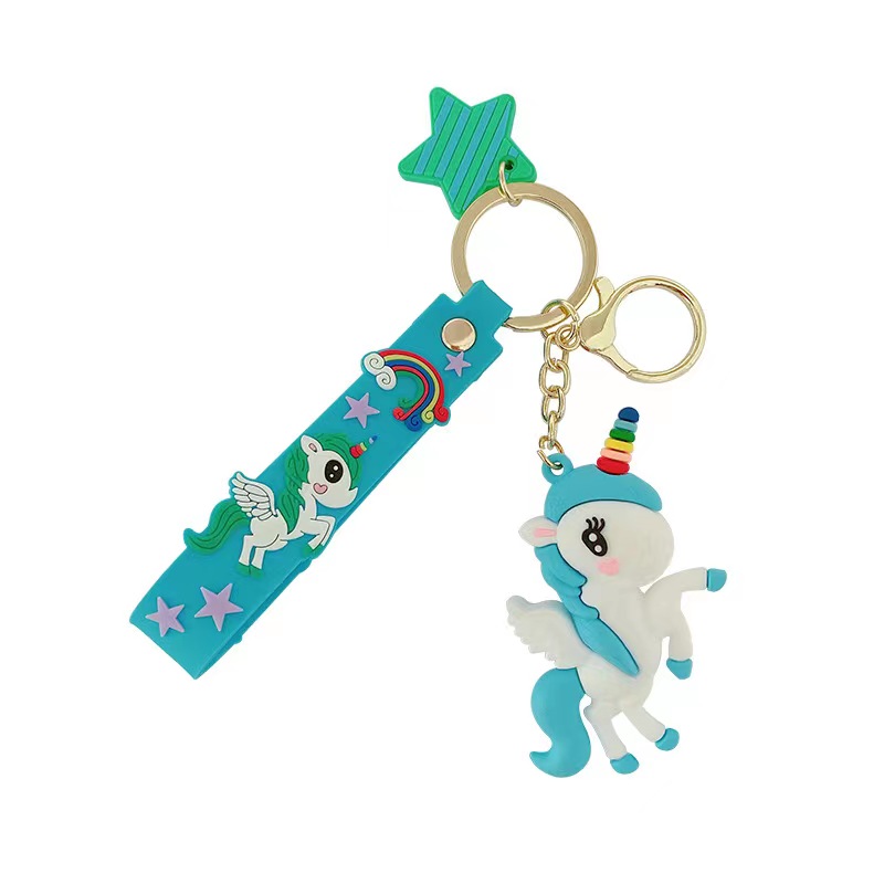 卡通钥匙扣/PVC钥匙扣挂绳细节图