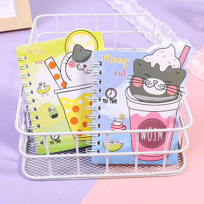 A7 Side-flipping coil notebook for students, Weibo Mini Notebook, diary, portable office Notepad wholesale Specification image