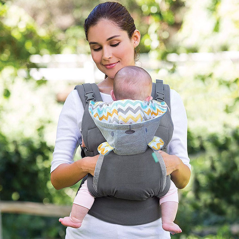 热销跨境灰色考拉婴儿背带透气三合一婴儿背带宝宝多功能双肩背带详情图1