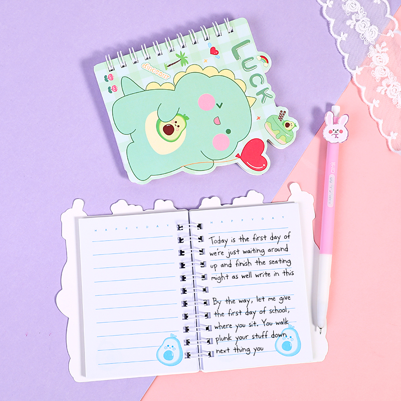 Wholesale of Yuzhuangyuan Little Dinosaur Student Notebooks, Weibo Mini Notebooks, diaries, Portable Office Notebooks Application Scenario