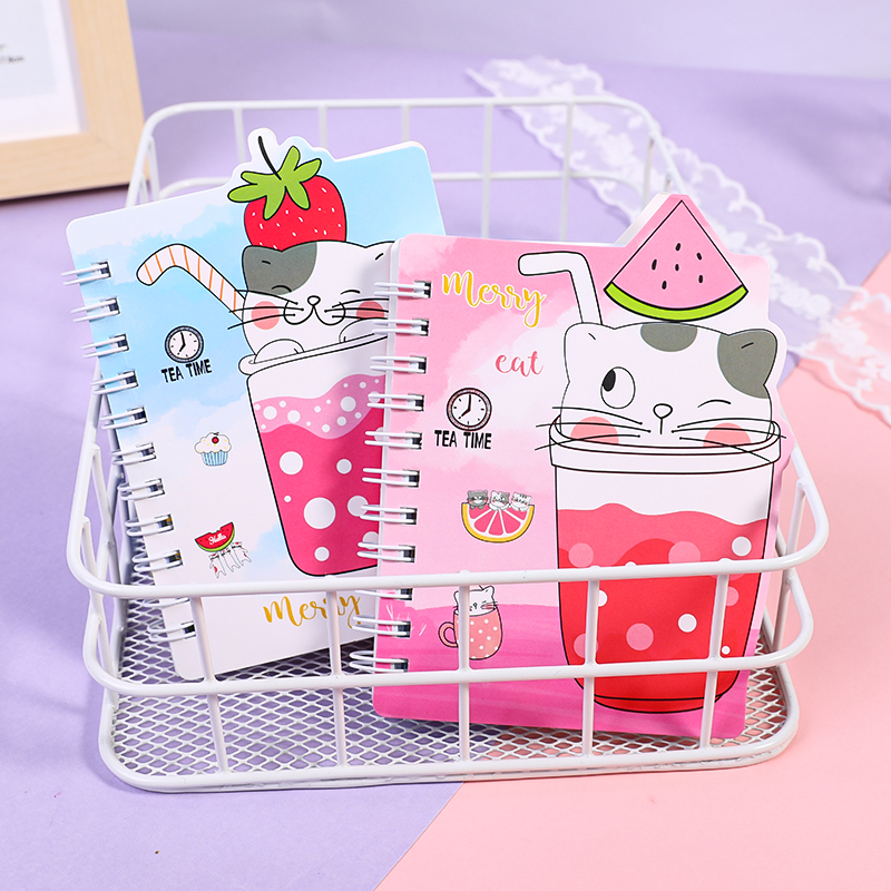 A7 Side-flipping coil notebook for students, Weibo Mini Notebook, diary, portable office Notepad wholesale details Picture