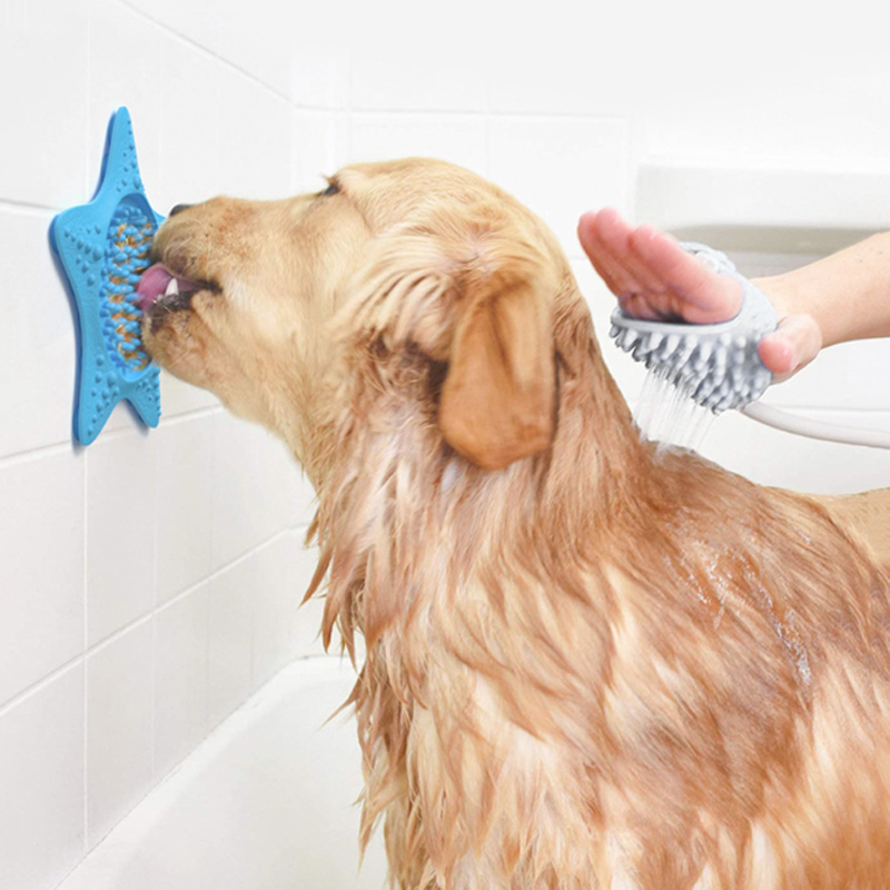 宠物狗添盘/爱宠慢食垫/硅胶狗添碗 产品图